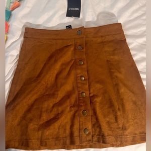 Forever 21 Short Skirt - Camel color - Size S